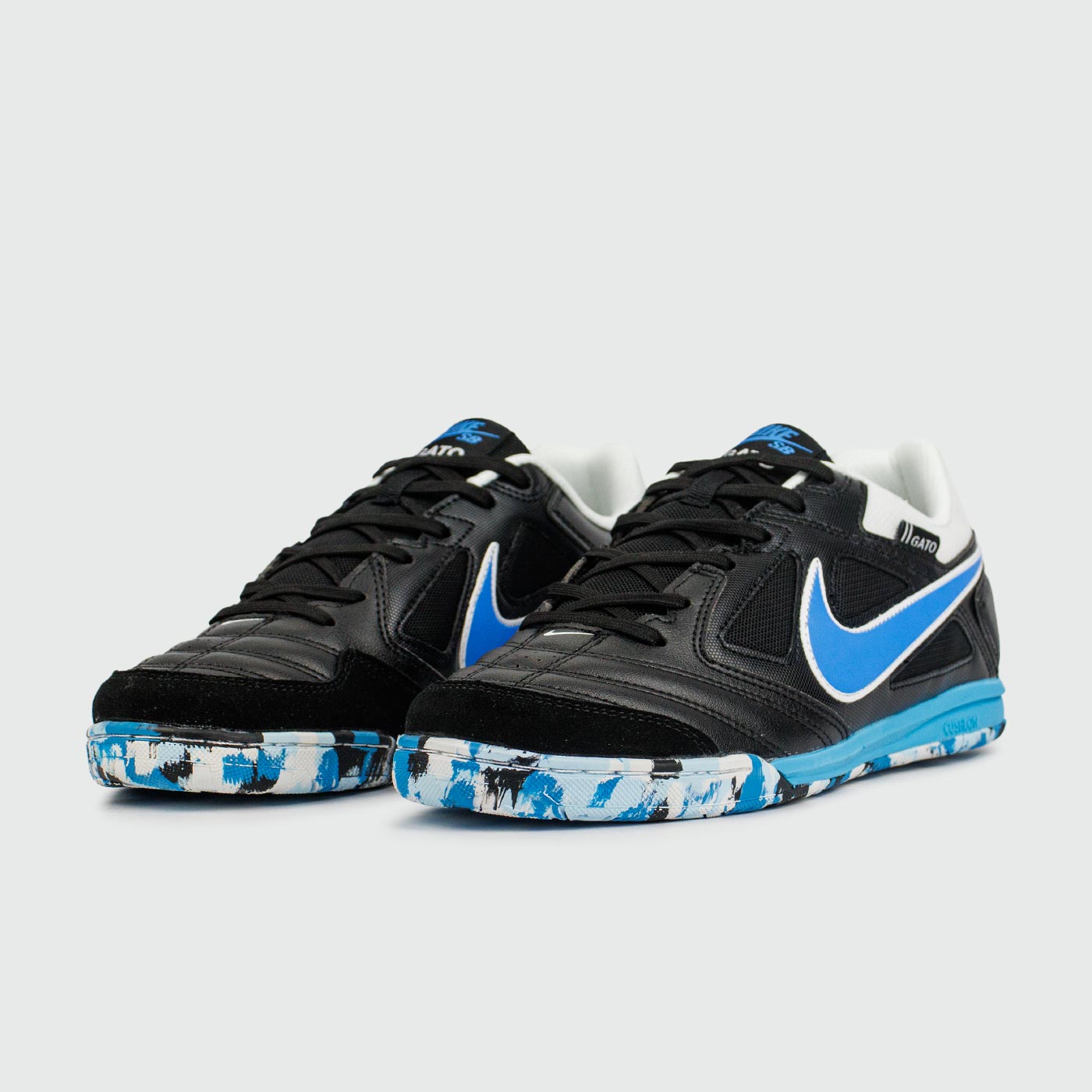 Supreme x Nike SB Gato Black Blue KEDRED